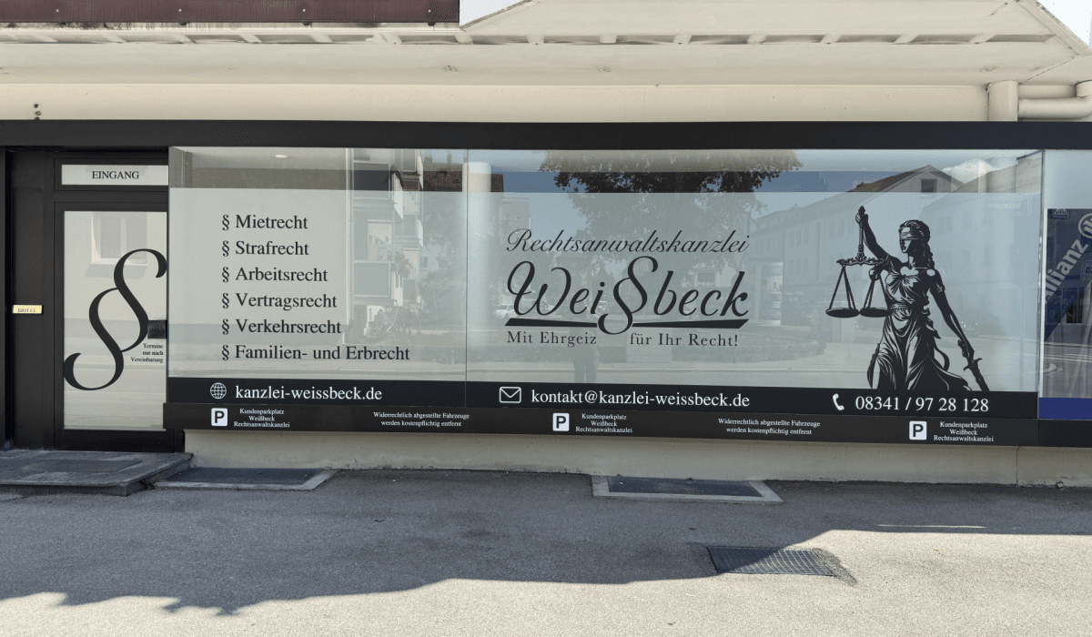 Rechtsanwaltskanzlei Weißbeck Gebäude